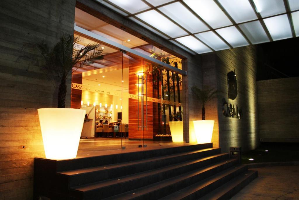 Casa Inn Premium Hotel Queretaro Miranda Exterior foto Entrance to the hotel